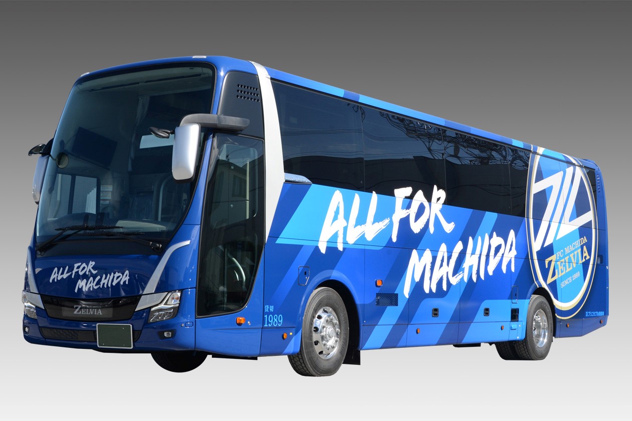 FC町田ゼルビア チームバス